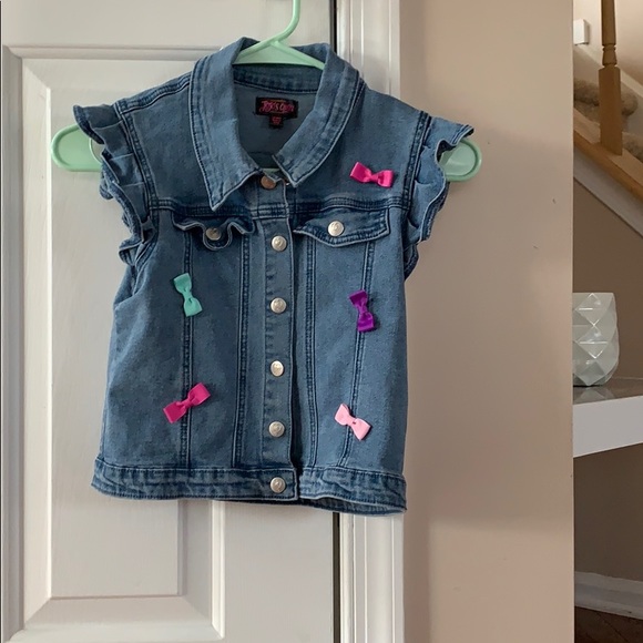 jojo siwa denim vest